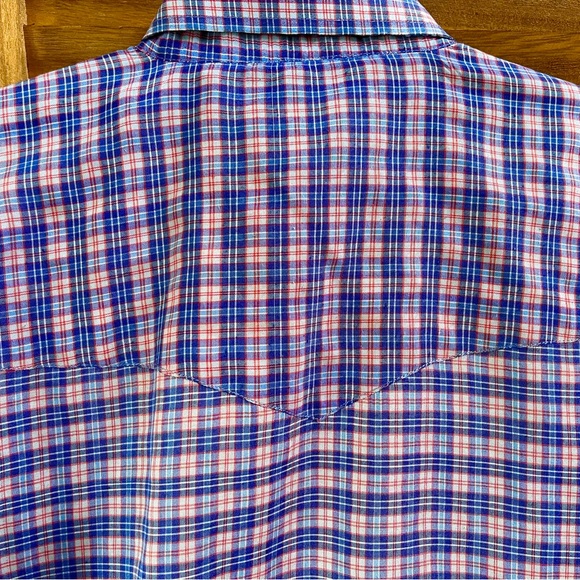Vintage Classic Western Pearl-Snap Shirt - Picture 6 of 9